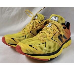 Newton Mens Distance 9 M000520 Yellow/Orange Running Shoes Sneakers Size 6